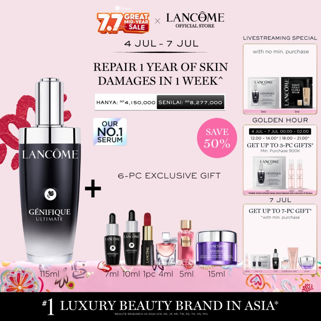 Lancome Genifique Ultimate Serum 115ml - Serum Wajah