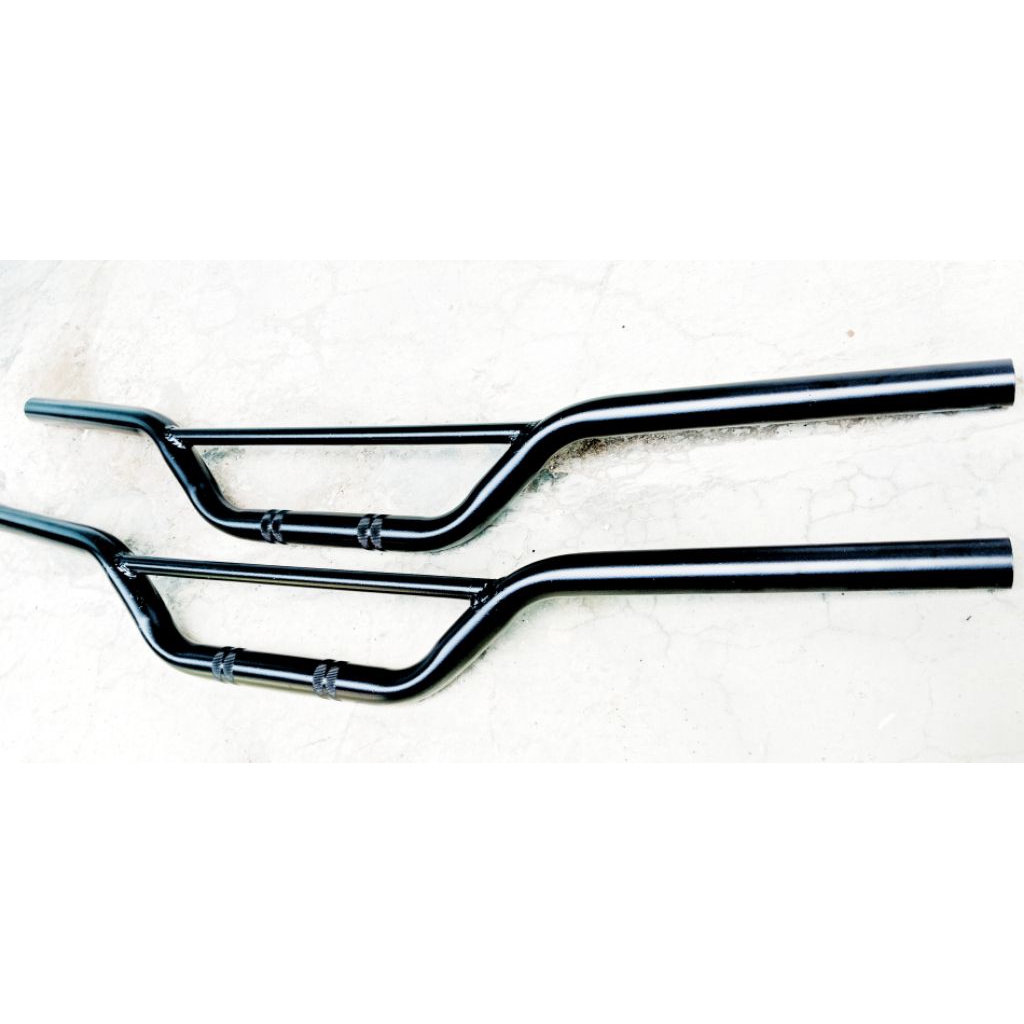 Stang sunrise bar Handle bar sepeda TypeSR Sunrise Commutrr Sepeda  Federal hitam