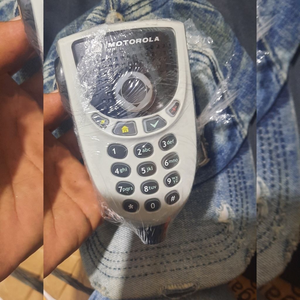 MICROFON MOTOROLA HMN 4079F UNTUK RADIO RIG SECOND