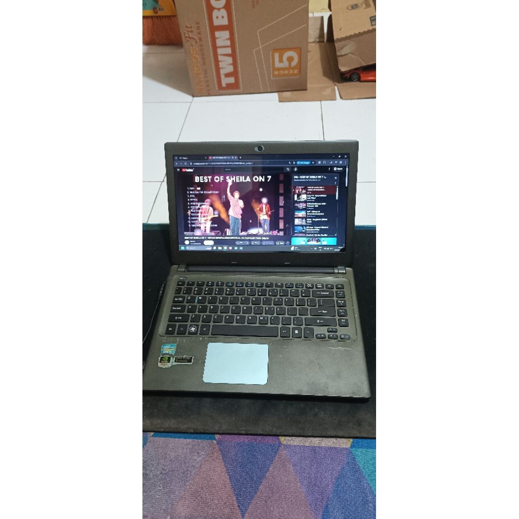 Laptop Acer intel i5, dual vga, Seken