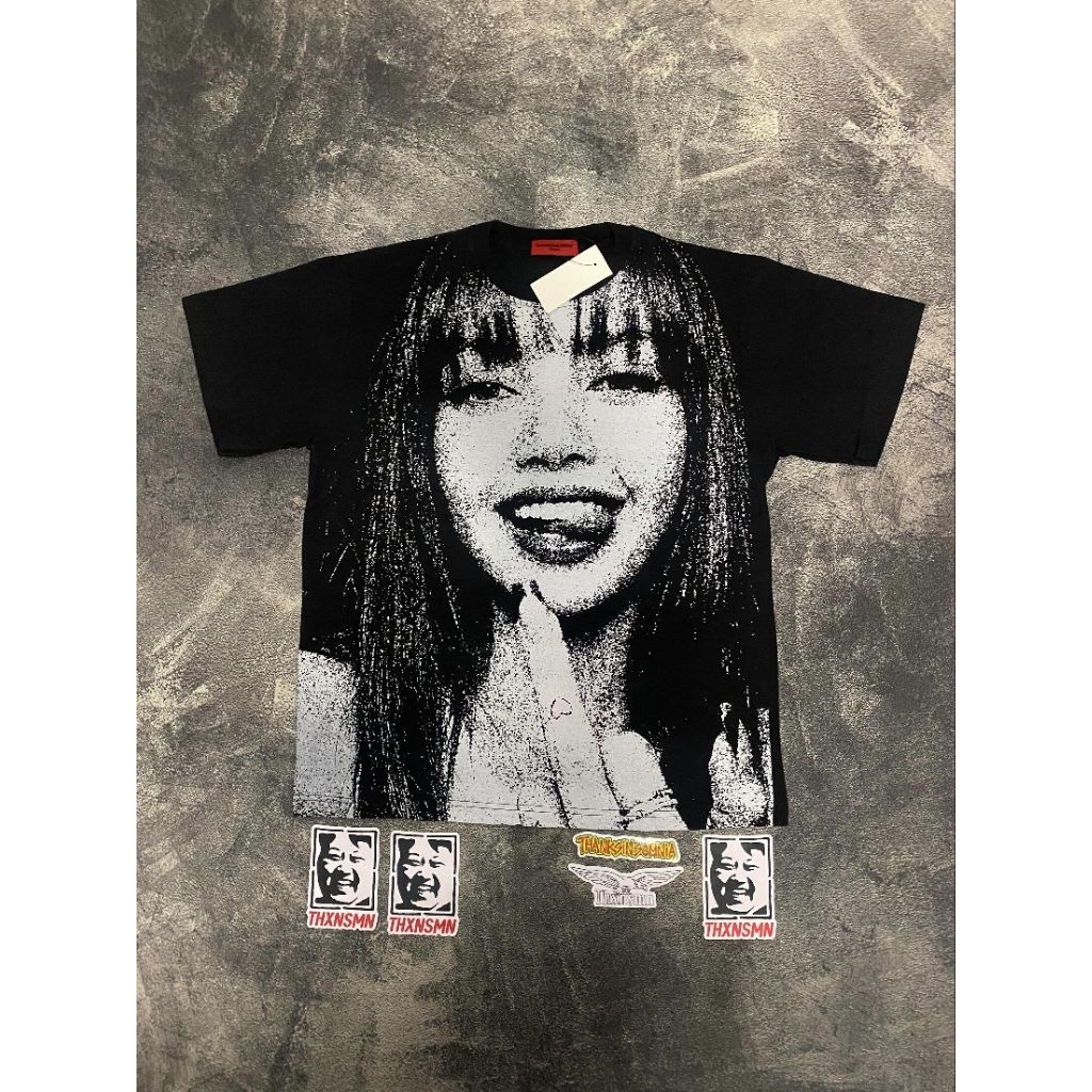 Tshirt Tefanny Black Thanksinsomnia Original (100%)