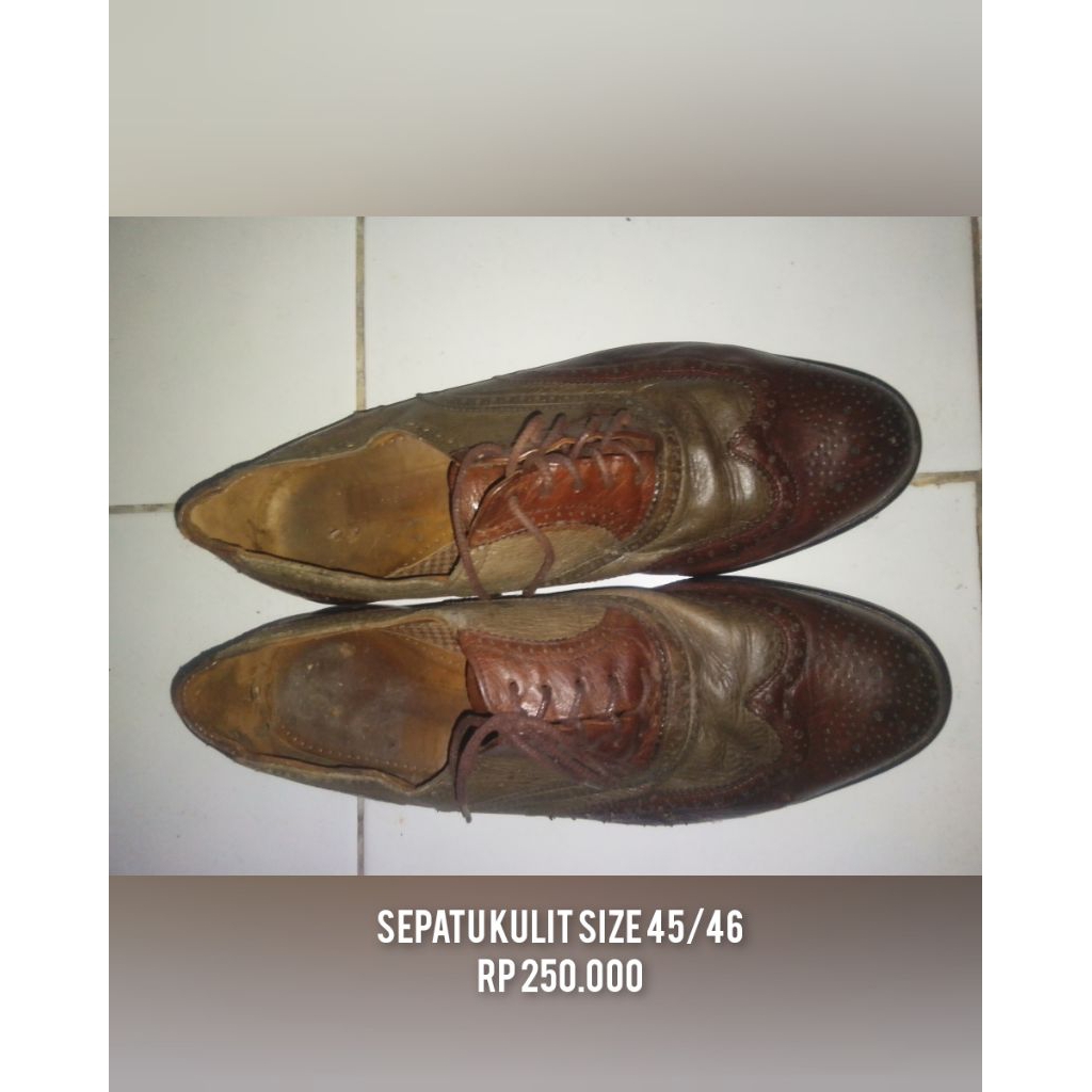 Sepatu Kulit Ukuran 45/46