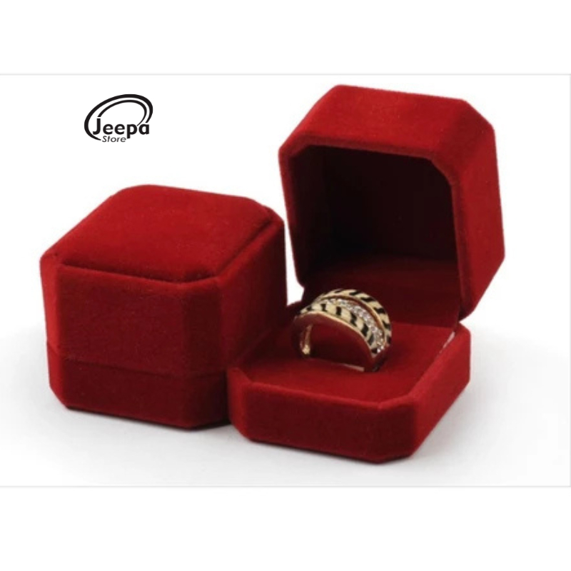 Kotak Cincin Box Model Persegi Mewah I Tempat Cincin Box I Ring Box Model Kekinian