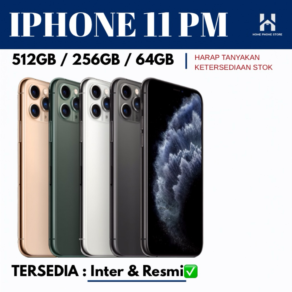 IPHONE 11 PROMAX 512GB 256GB 64GB SECOND FULLSET BEKAS