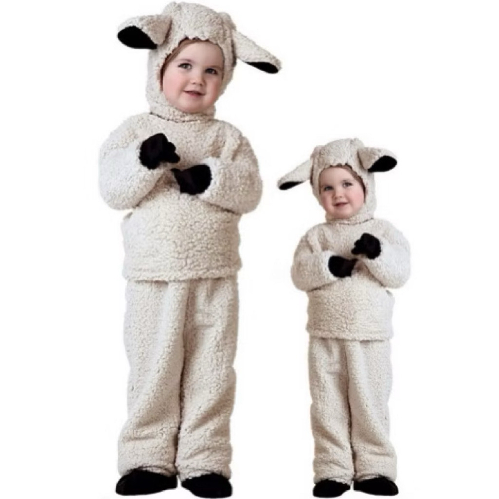 kostum domba anak | sheep costume kids halloween