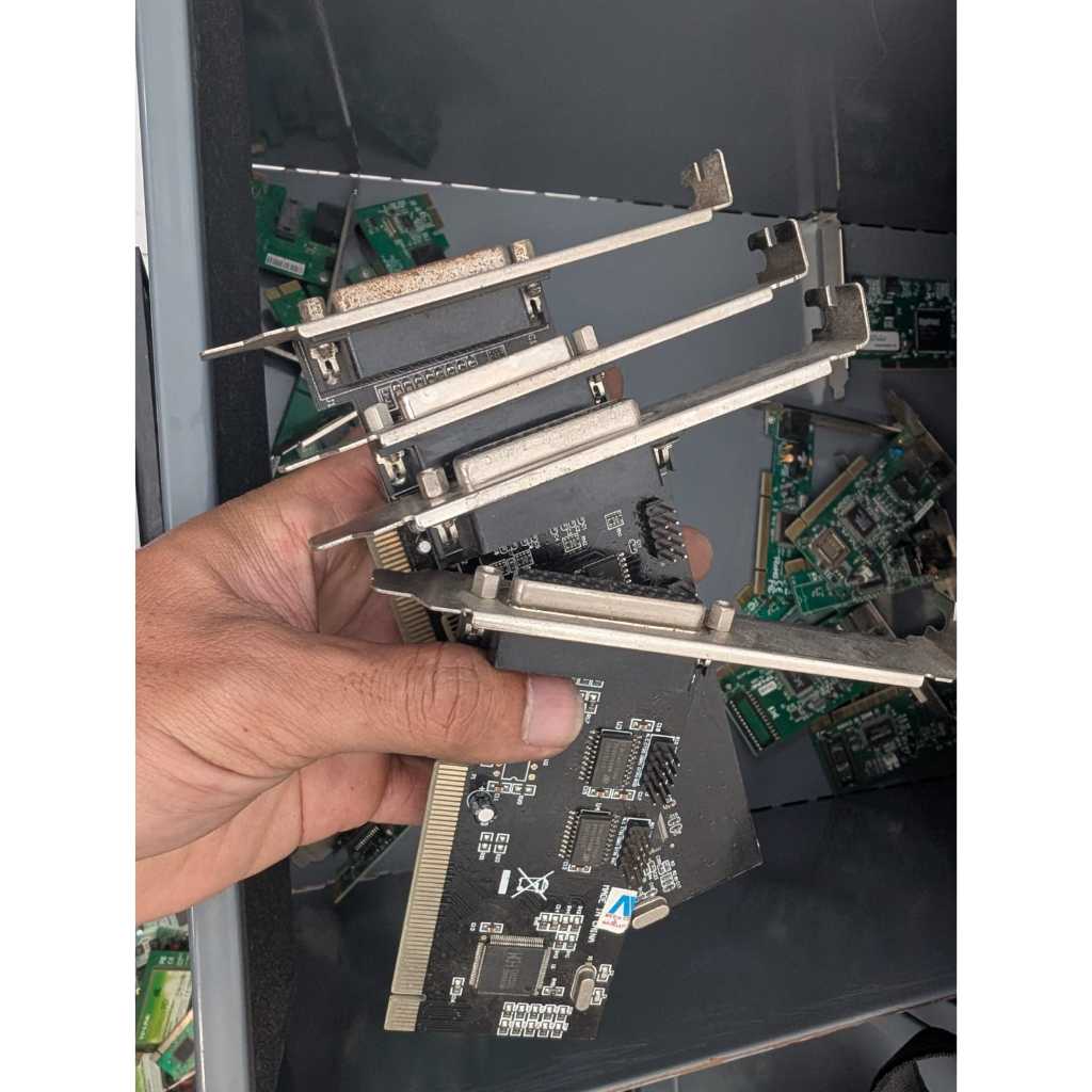 Socket LPT card, kartu LPT pci, LPT card (kartu port paralel) DB25