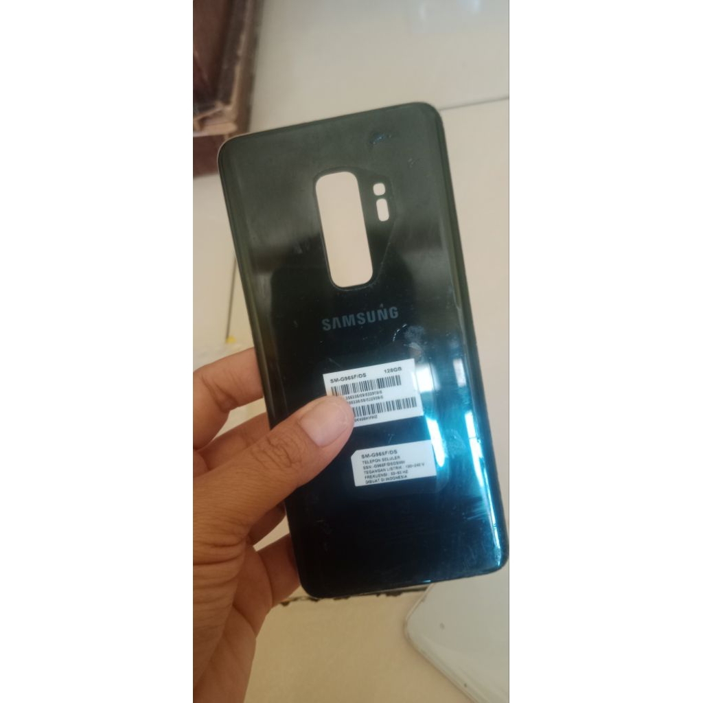 Backdoor Samsung Galaxy S9 Plus Ori Copotan