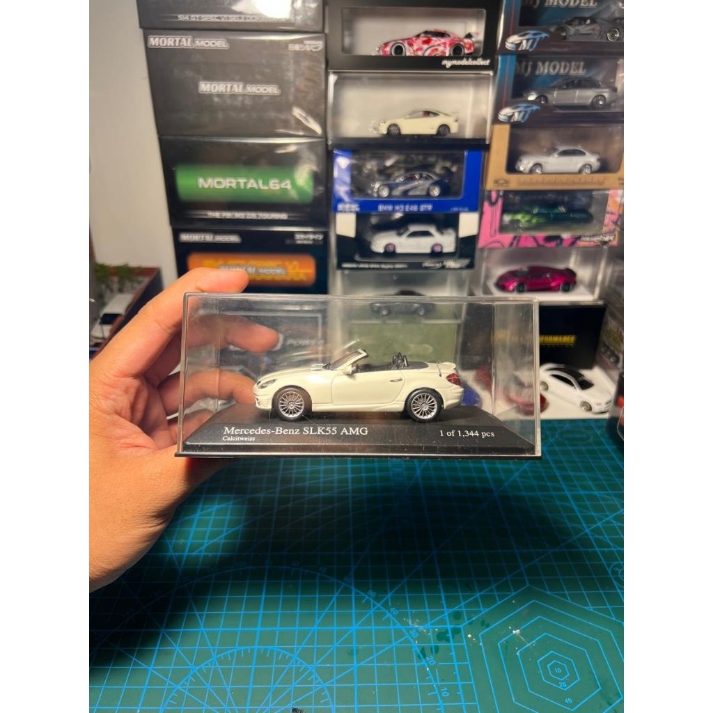 Diecast Minichamps Mercedes Benz SLK 55 AMG 1/43