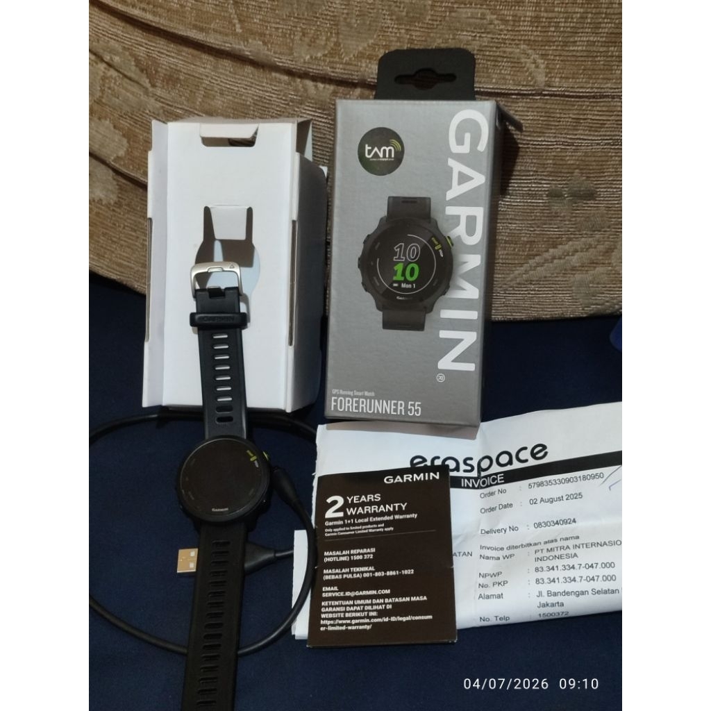 GARMIN FORERUNNER 55 SECOND SMART WATCH
