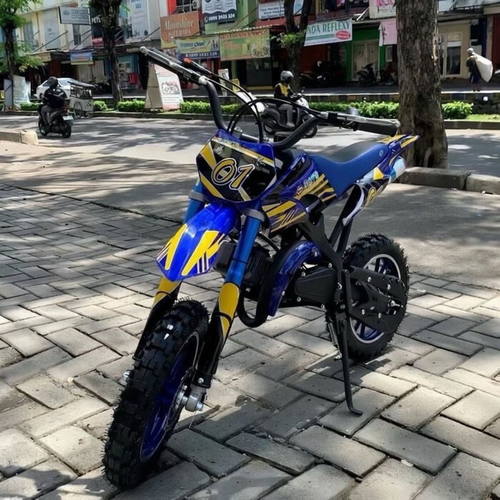 Motor trail anak Lenka 65 50cc trail anak dan remaja trail lenka mc609 medium kendaraan medium