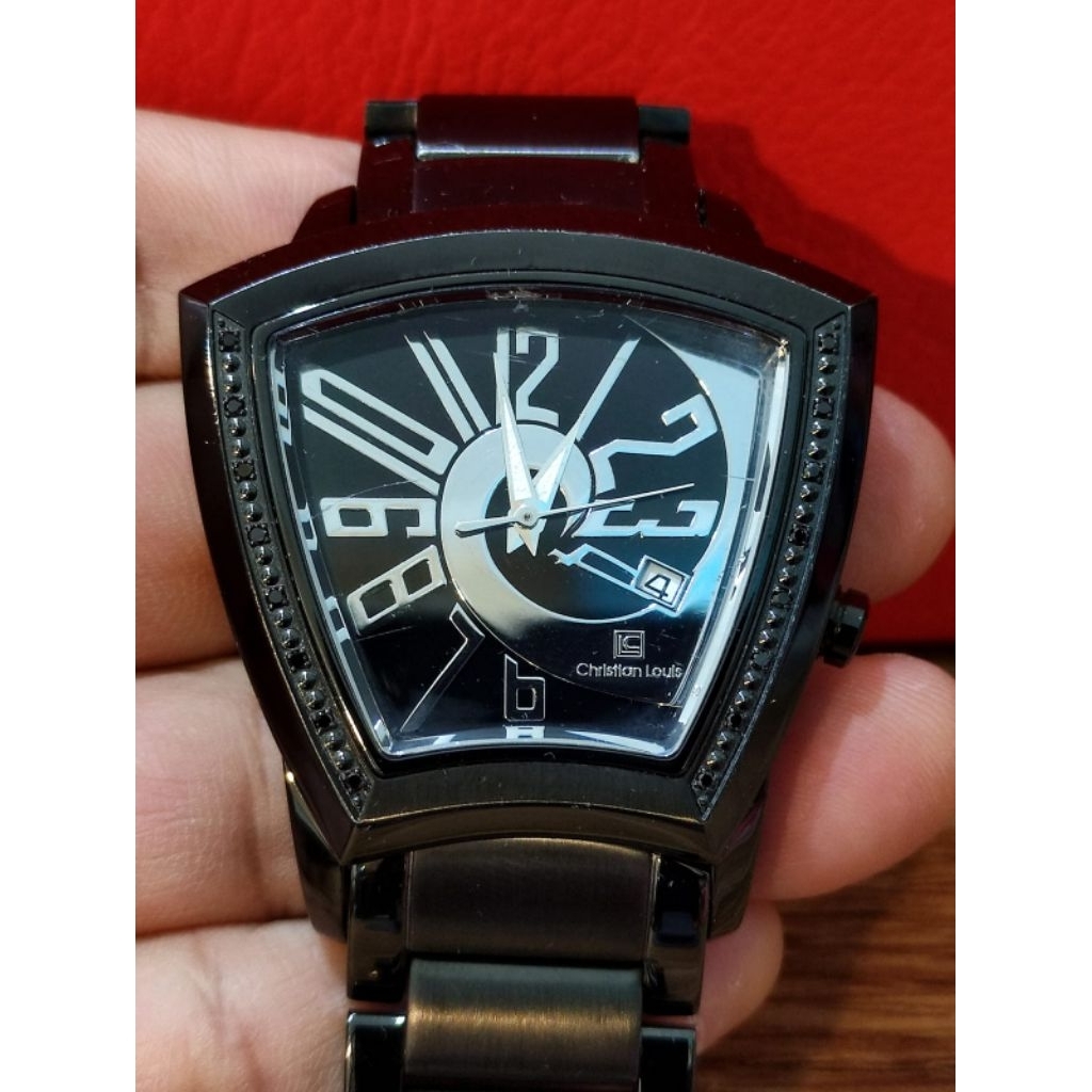 {Second Original — Preowned} Jam tangan Christian Louis (Dim 43mm)