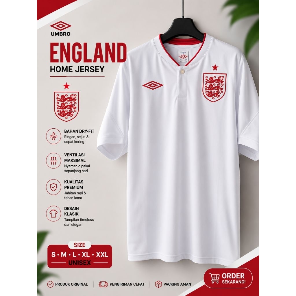 Sale Jersey Sepak Bola England Home GO 2012/2013