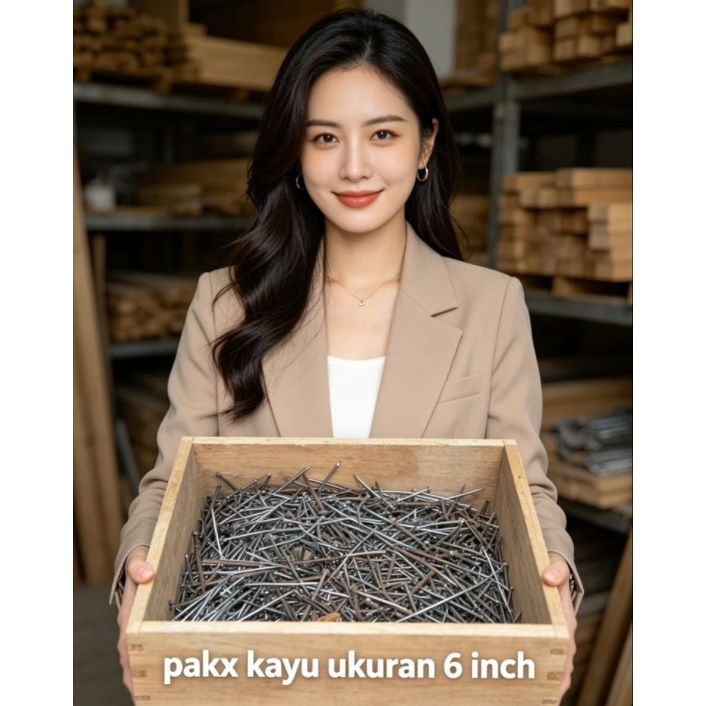 PAKU / PAKU KAYU Ukuran 6 inch 1 DUS