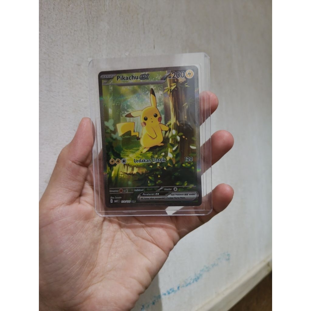 Kartu Pokemon Pikachu Pohon Pikachu Bengong Pikachu SAR 173/123 SAR