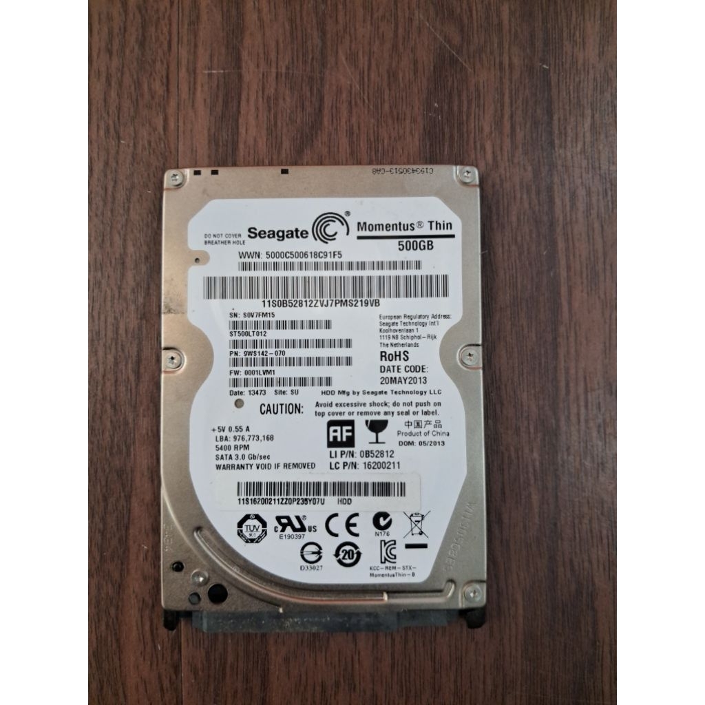 HDD 500GB Seagate