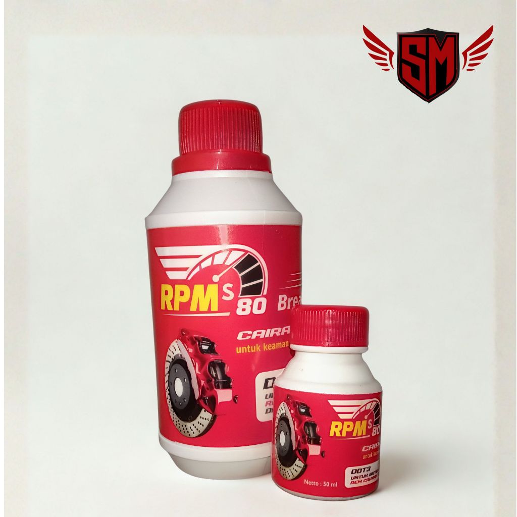 Minyak Rem/ Brake Fluid RPM 80, DOT 3