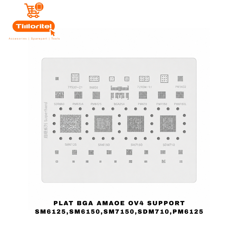 PLAT BGA AMAOE OV4 SUPPORT SM6125,SM6150,SM7150,SDM710,PM6125