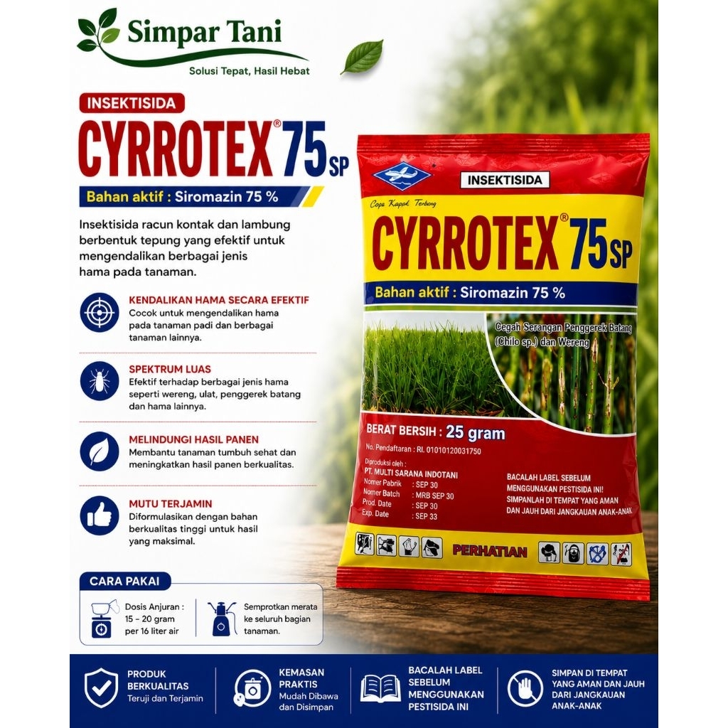 Cyrrotex 25 Gr