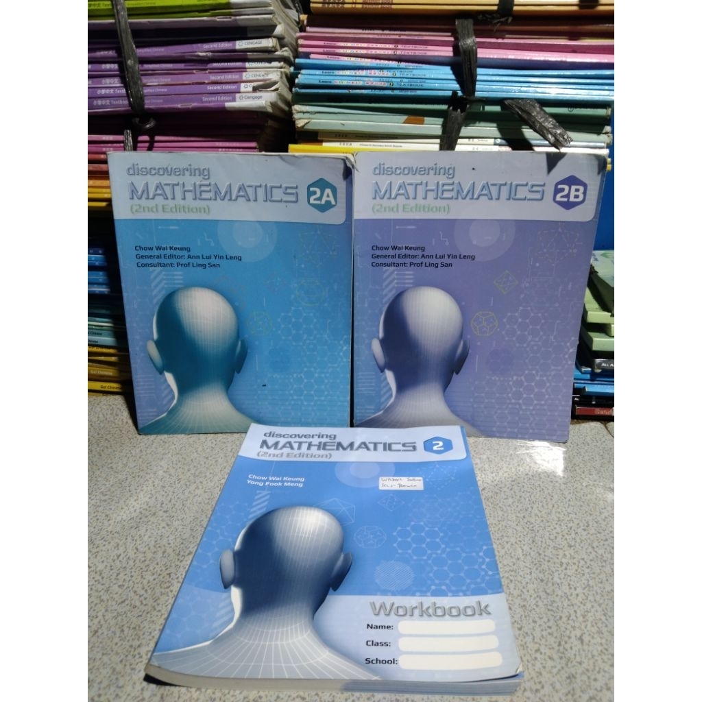 Discovering Mathematics 2A, Discovering Mathematics 2B, Discovering Mathematics work book 2 ( 2nd Ed