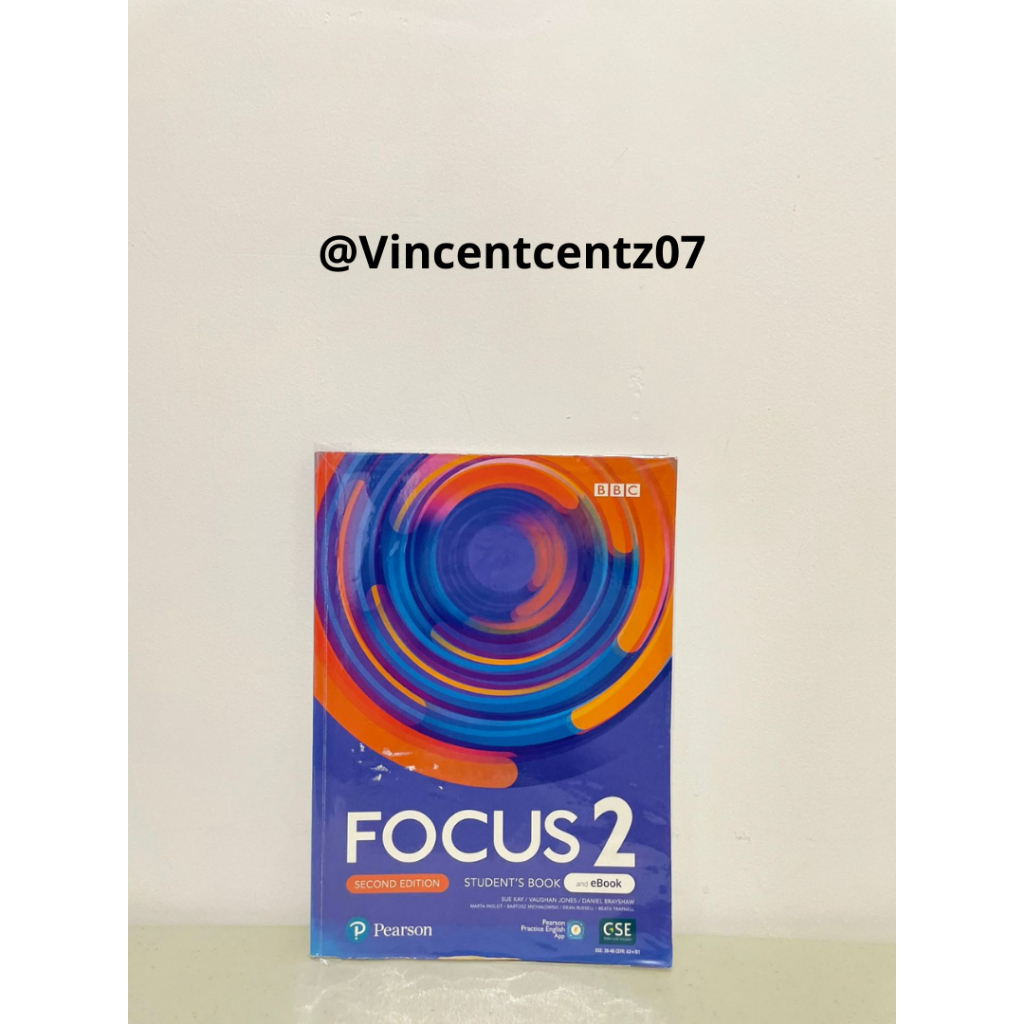 Buku BBC Pearson Focus Student's Book & Workbook Second Edition SECOND/BEKAS FREE SAMPUL PLASTIK
