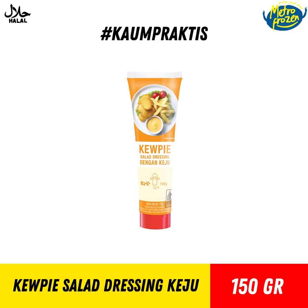 KEWPIE Salad Dressing Keju 150gr //sauce salad dressing cheese