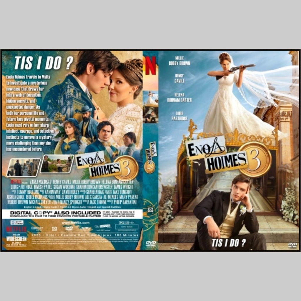 Kaset Film ENOLA HOLMES 3 (2026)