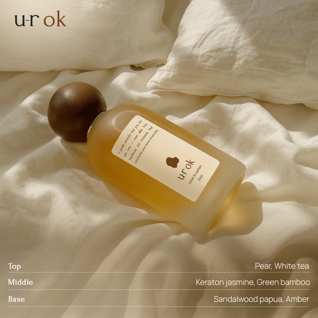 u-r ok perfume series 50ml - extrait de parfum | parfum lokal, wangi tahan lama, unisex