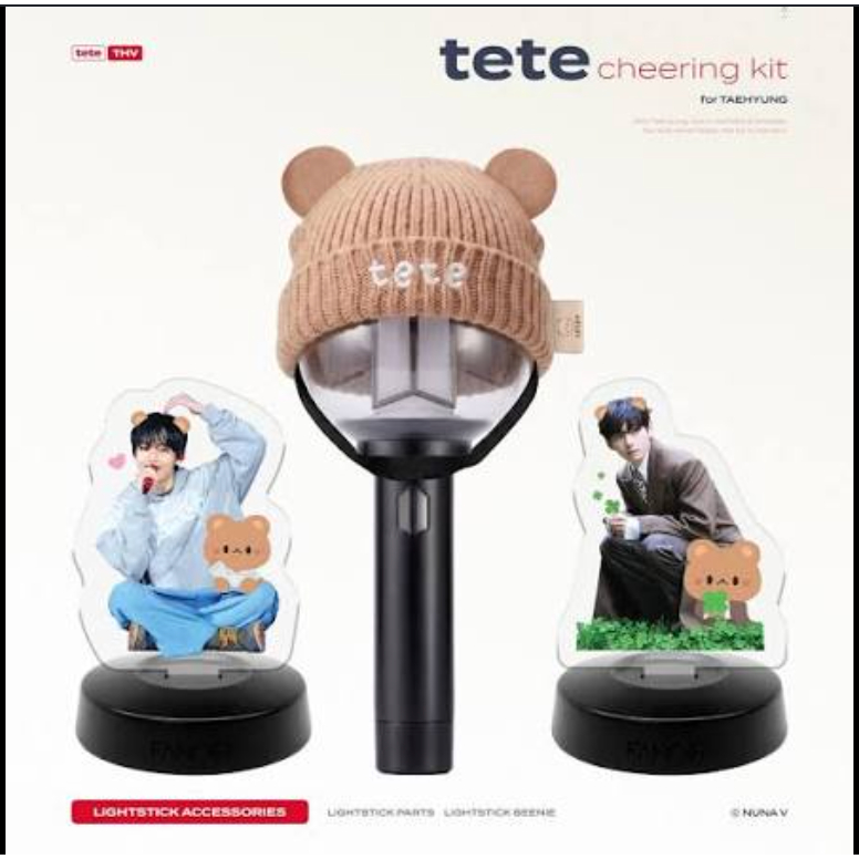 (pelunasan) - Nuna V TETECherring Kit BTS Kim Taehyung