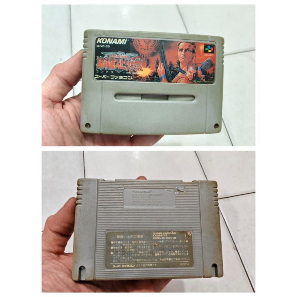 KASET SUPER NINTENDO SNES CONTRA III