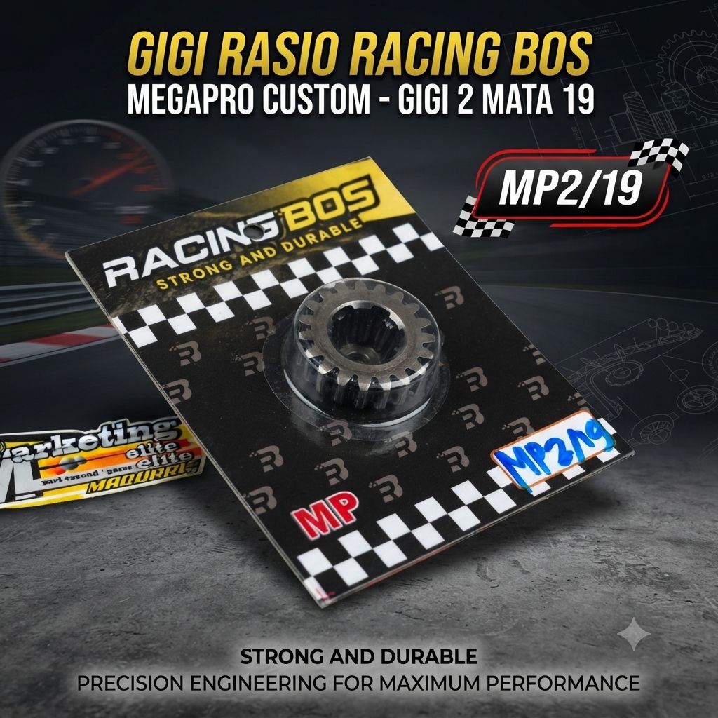 GIGI RASIO RACING GIGI 2 MATA 19 MEGAPRO RACING BOS HEREX