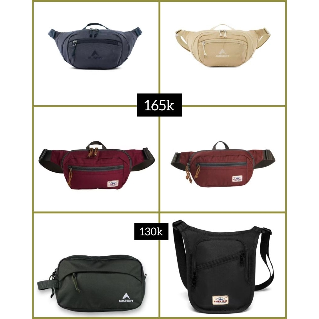 TAS EIGER SLEMPANG ORIGINAL NEW WITH TAG
