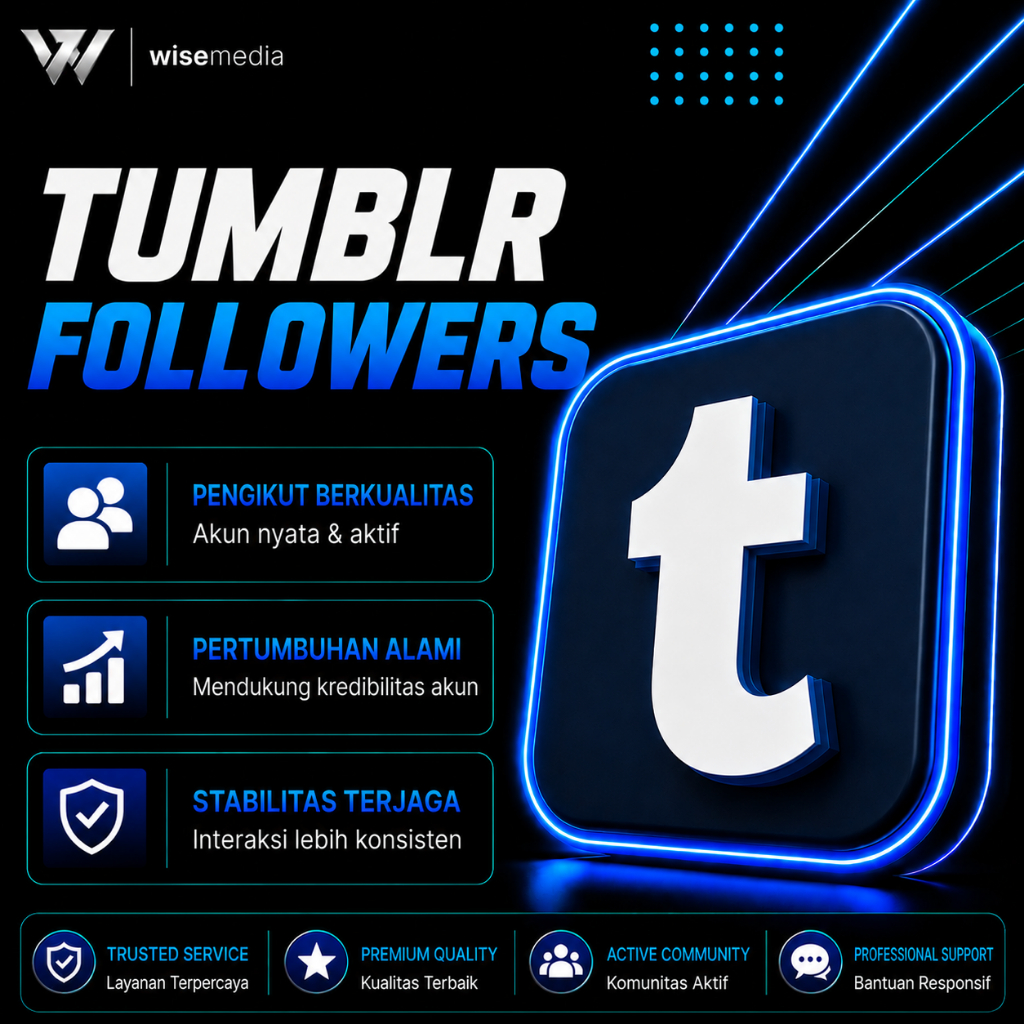 Tumblr Followers | Tambah Followers Tumblr | Jasa Followers Tumblr | Followers Akun Tumblr
