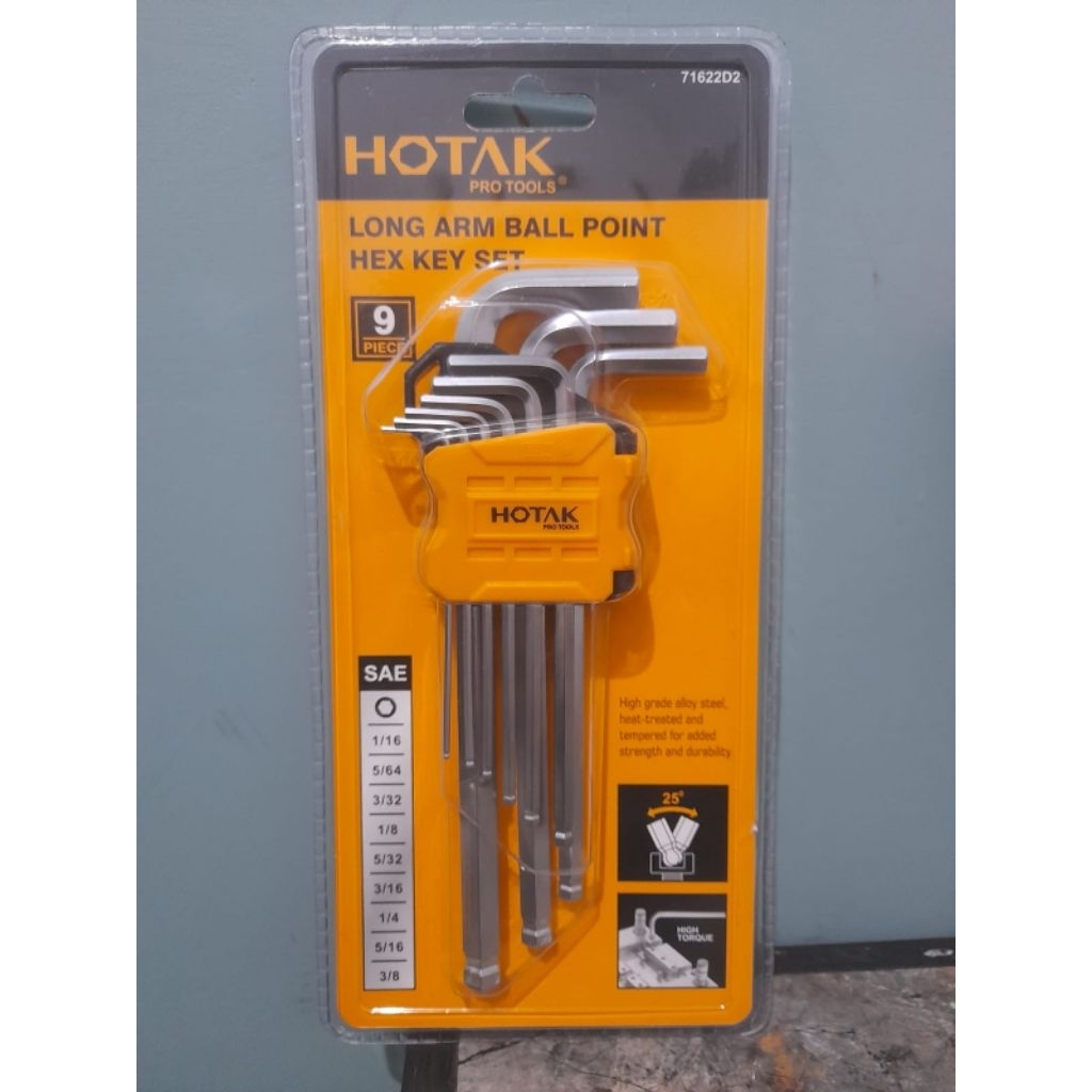 KUNCI L BALL POINT merk HOTAK
