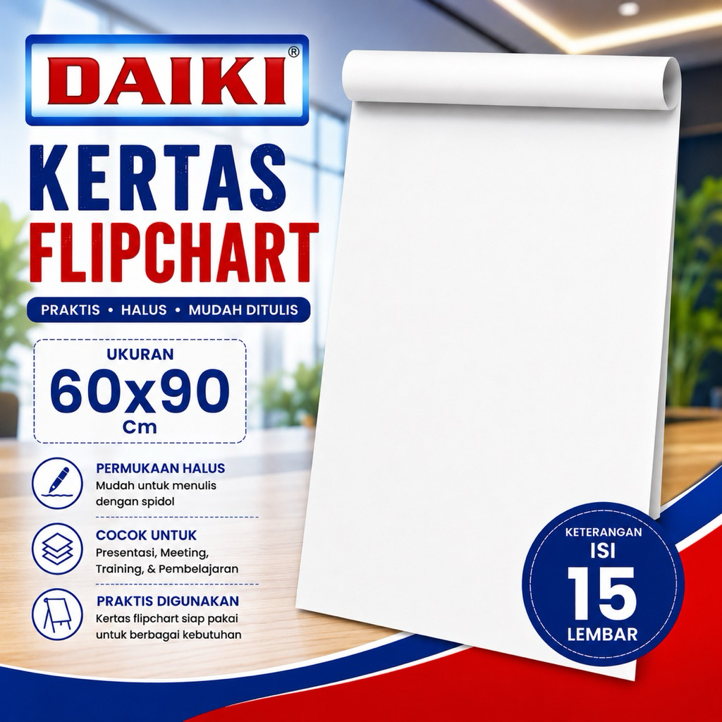 kertas flipchart buram uk 60x90 cm