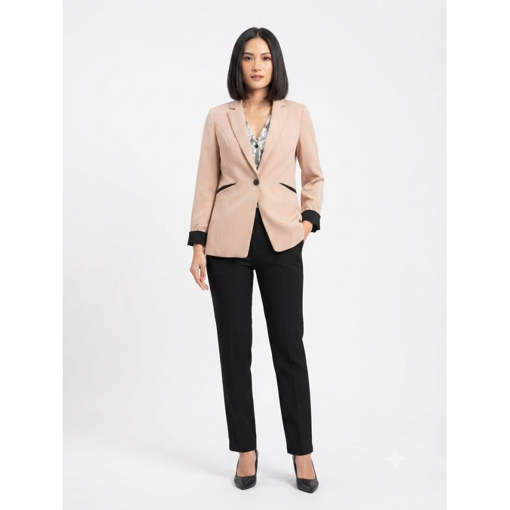 RESTOK Blazer Stik balik Top Secret Nude Coksu LD88-90 size S