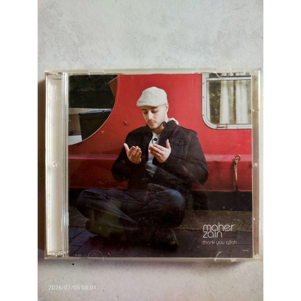 CD Original MAHER ZAIN "thank you allah"