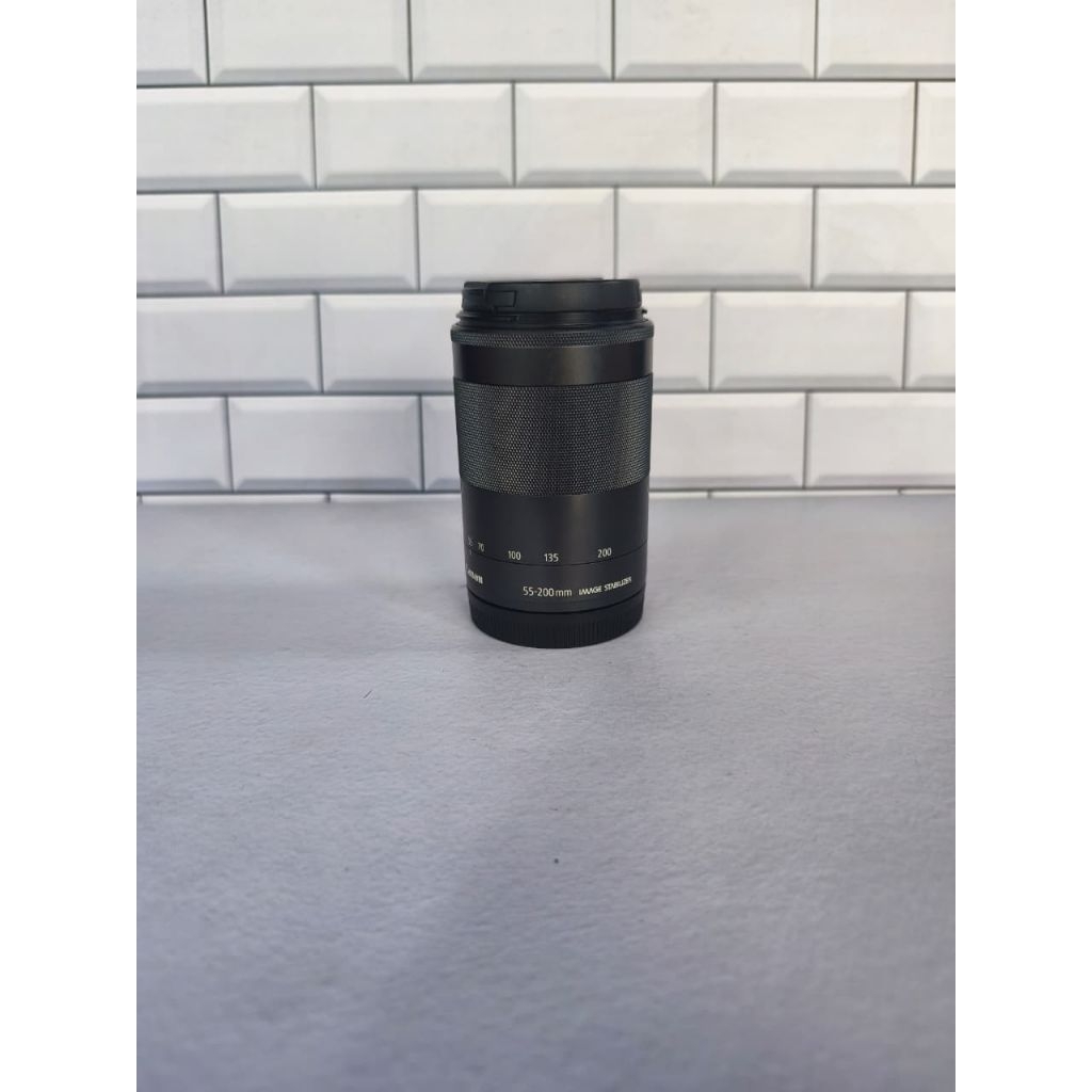 Lensa Second Tele Canon Mirorrles 55-200MM STM