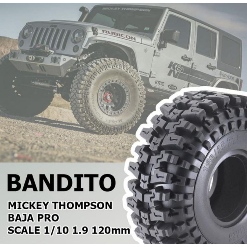 Ban RC Adventure Mickey Thompson BAJA PRO 1.9 120mm