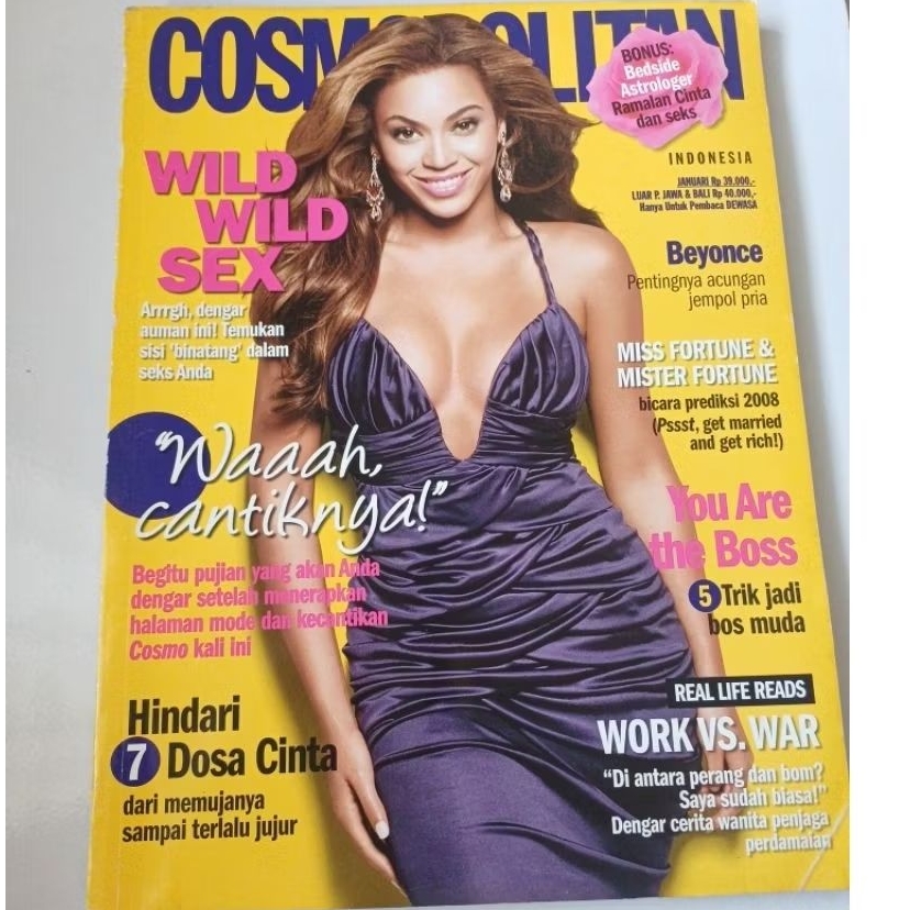 Cosmopolitan Indonesia Majalah Cosmopolitan/Majalah Wanita