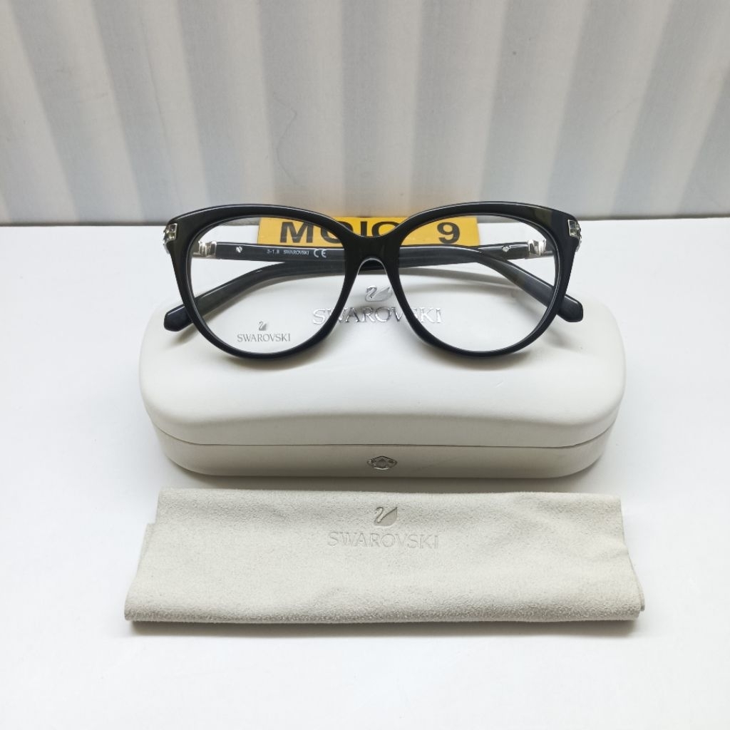 Sale Frame Kacamata cateyes original Swarovski 5230 black