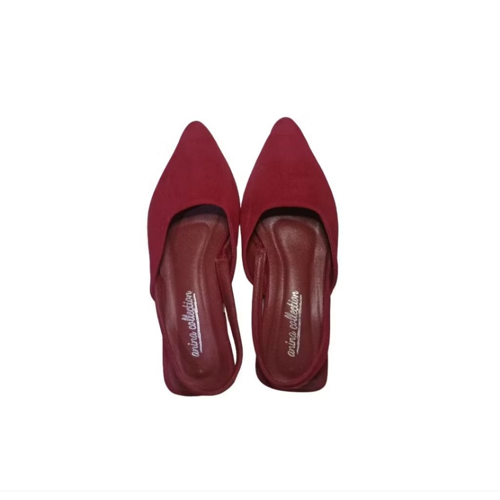 High Heels Pesta Maroon (Preloved)