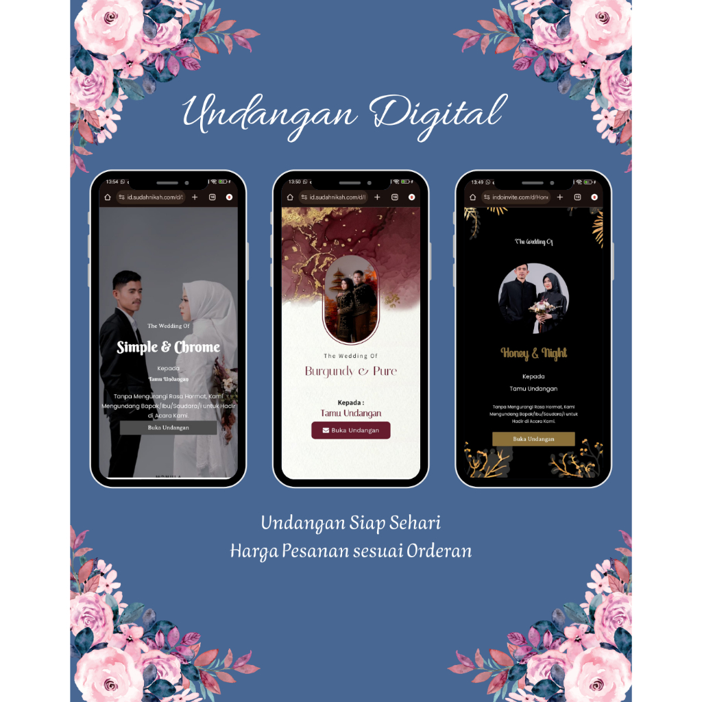 Undangan Digital Website Pernikahan Web Tema Jawa