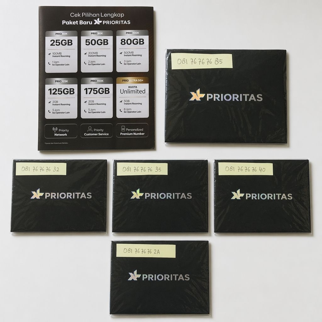 XL Prioritas Nomor Cantik 11 Digit