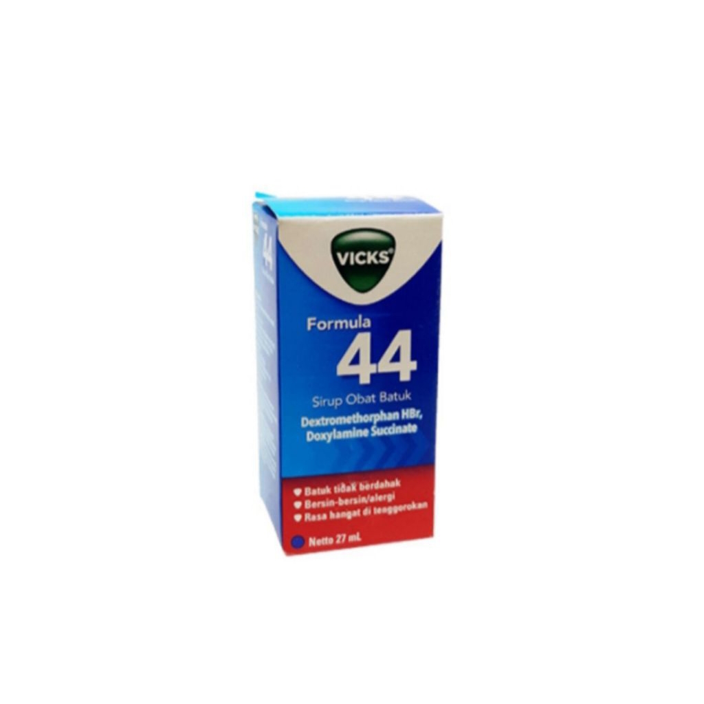 OBAT BATUK VICKS FORMULA 44 DEWASA 27 ML