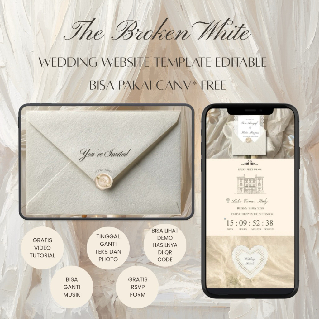 Undangan Website Digital Pernikahan | Undangan Wedding Digital | Undangan Website Wedding | Wedding 