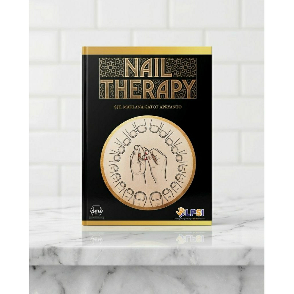 Buku sujok nail therapy , buku dokter maulana gatot