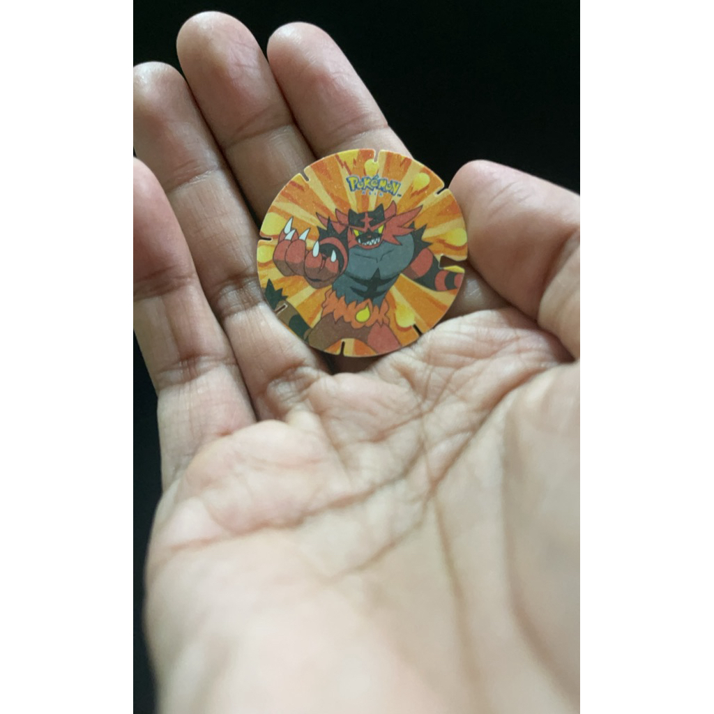 TAZOS POKEMON COIN INCINEROAR
