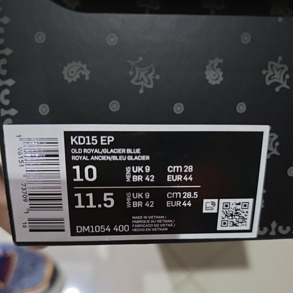 Sepatu Basket Nike KD15 EP