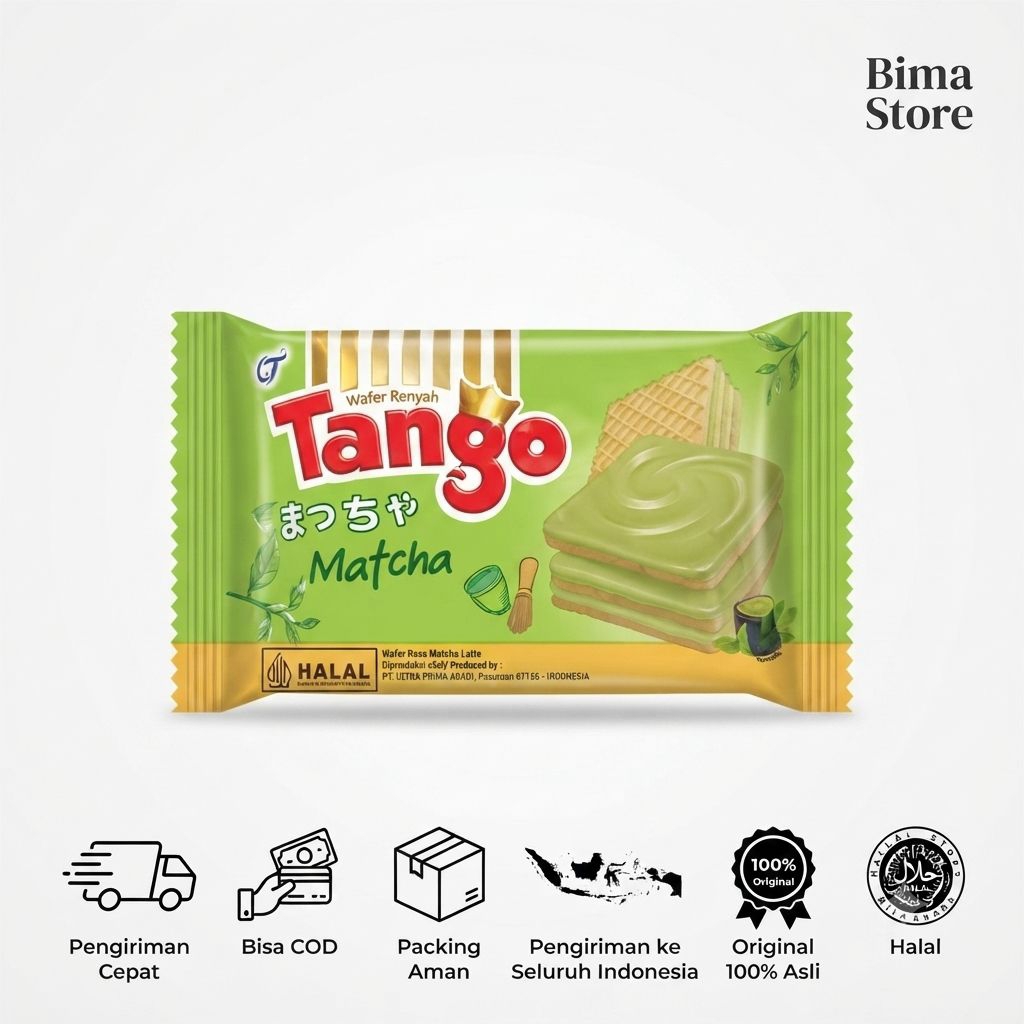 Tango Wafer Rasa Matcha Latte
