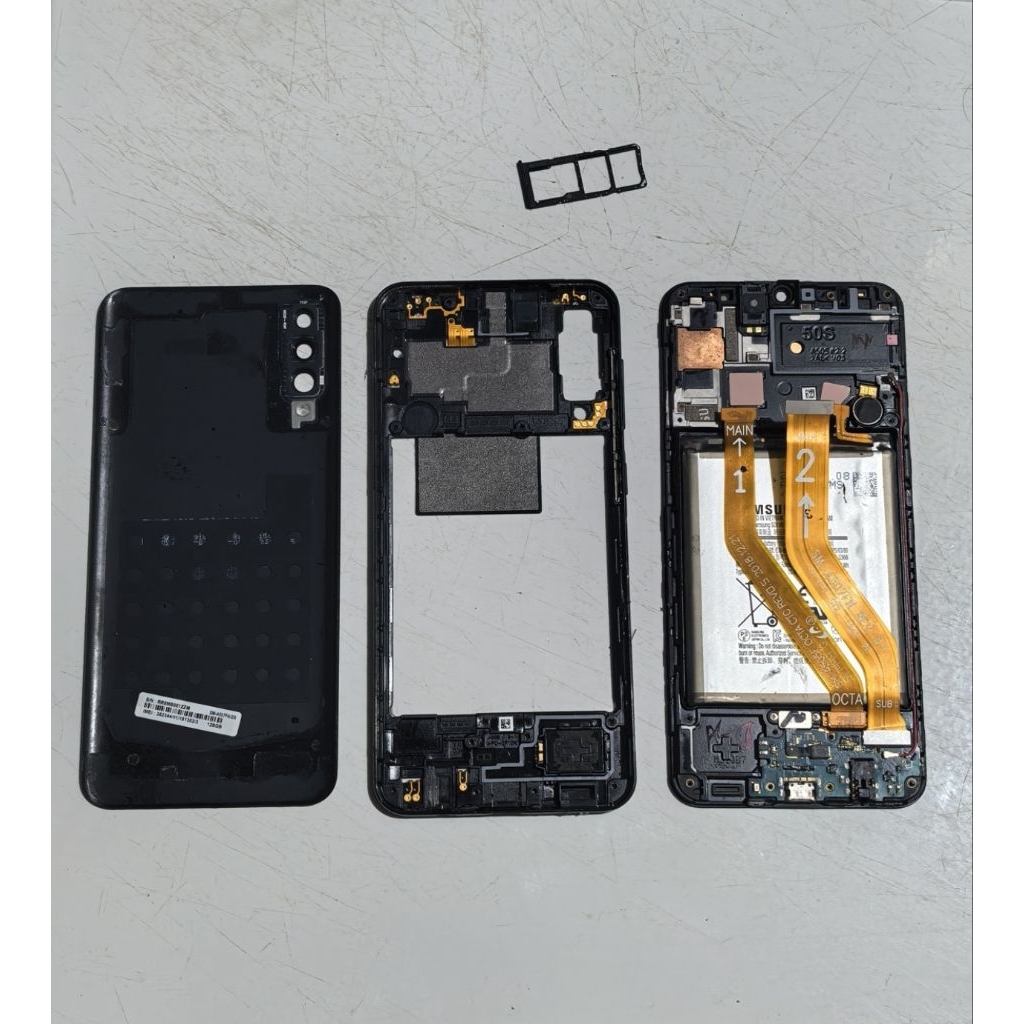 sisa unit SAMSUNG A50s - tidak ada mesinnya